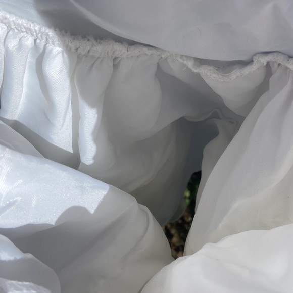 Spring Wedding Vintage White Children’s Flower Girl Dress - Picture 12 of 13